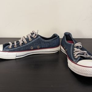 Converse Chuck Taylor All star ox Indigo/ Red Lowtops
